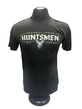 Load image into Gallery viewer, Huntsmen Ice Hockey Black Performance Dry-Fit Shirt