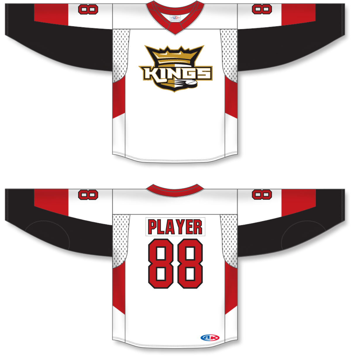 大勧め Kings Supply Hockey U.S. – (Home) Jersey Game ユニフォーム