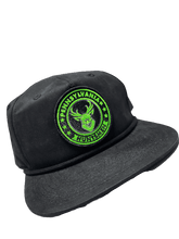 Load image into Gallery viewer, Huntsmen Black Classic Rope Cap