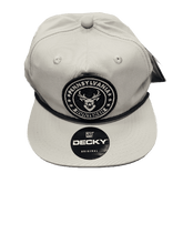 Load image into Gallery viewer, Huntsmen Grey Classic Rope Cap