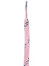 Load image into Gallery viewer, A&R USA Hockey PINK Waxed Skate Laces