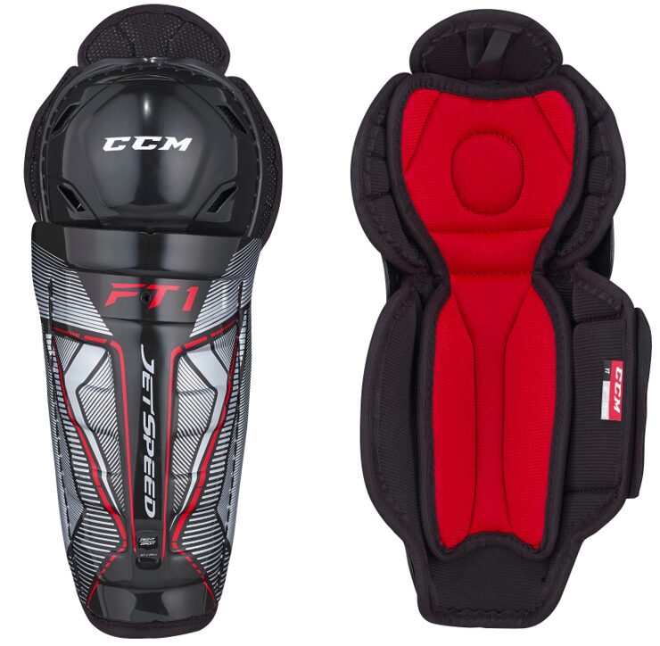 CCM Jetspeed FT1 Youth Shin Pads