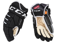 Load image into Gallery viewer, CCM Tacks 4R Pro2 Junior Hockey Gloves (Blk/Wht)
