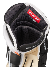 Load image into Gallery viewer, CCM Tacks 4R Pro2 Junior Hockey Gloves (Blk/Wht)
