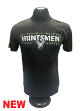 Load image into Gallery viewer, Huntsmen Ice Hockey Black Performance Dry-Fit Shirt

