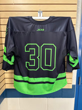 Load image into Gallery viewer, Huntsmen GAME WORN Black Goalie Jersey
