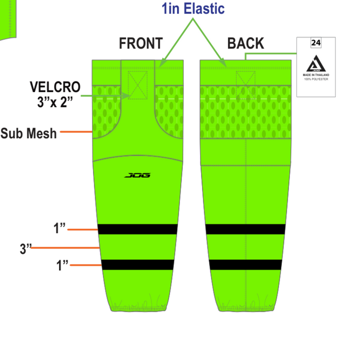 Huntsmen Green Game Socks