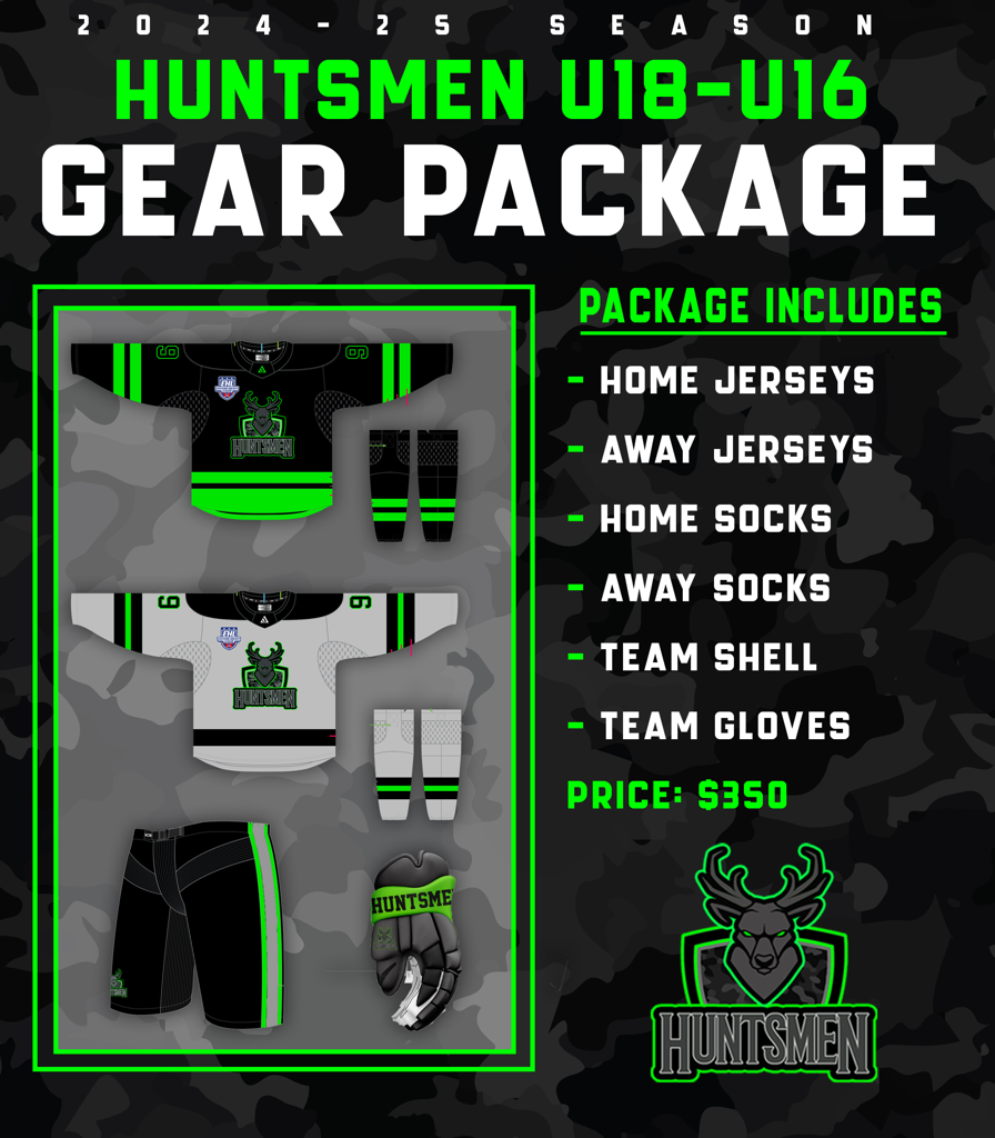 Huntsmen U18-U16 Gear Package