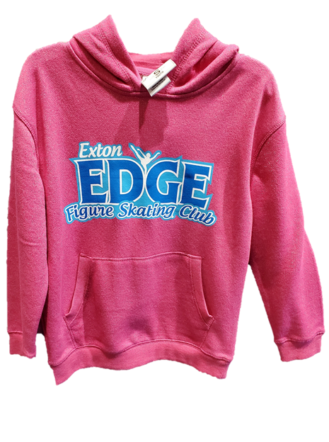 Youth Exton Edge Pink Hoodie