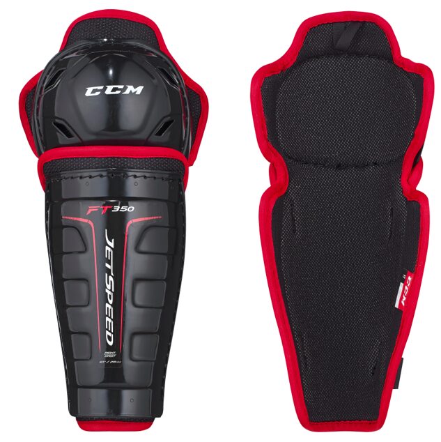 CCM Jetspeed FT350 Youth Shin Guards