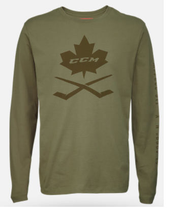 CCM Maple Leaf Nostalgia Long Sleeve Shirt
